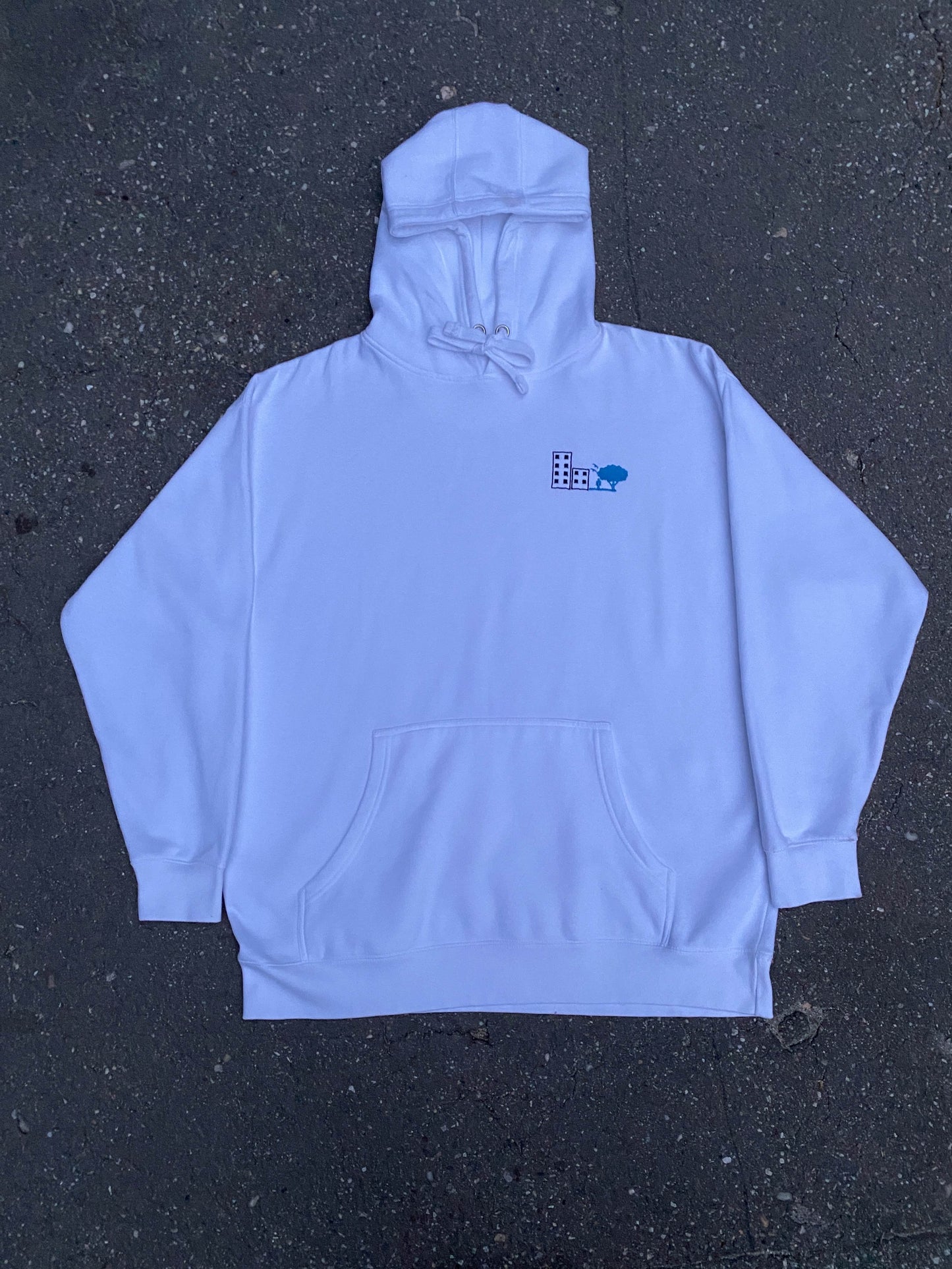 Freedom Outside City Logo Embroidery Hoodie – 65% Cotton