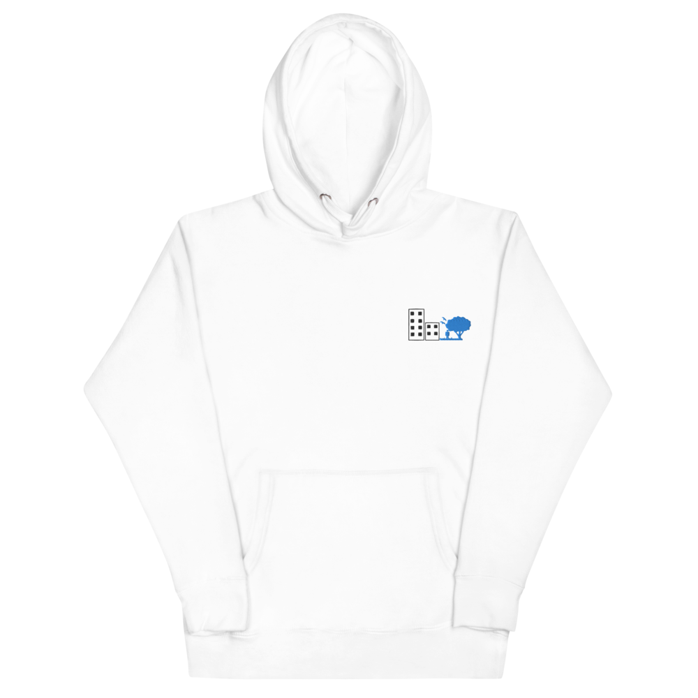 Freedom Outside City Logo Embroidery Hoodie – 65% Cotton