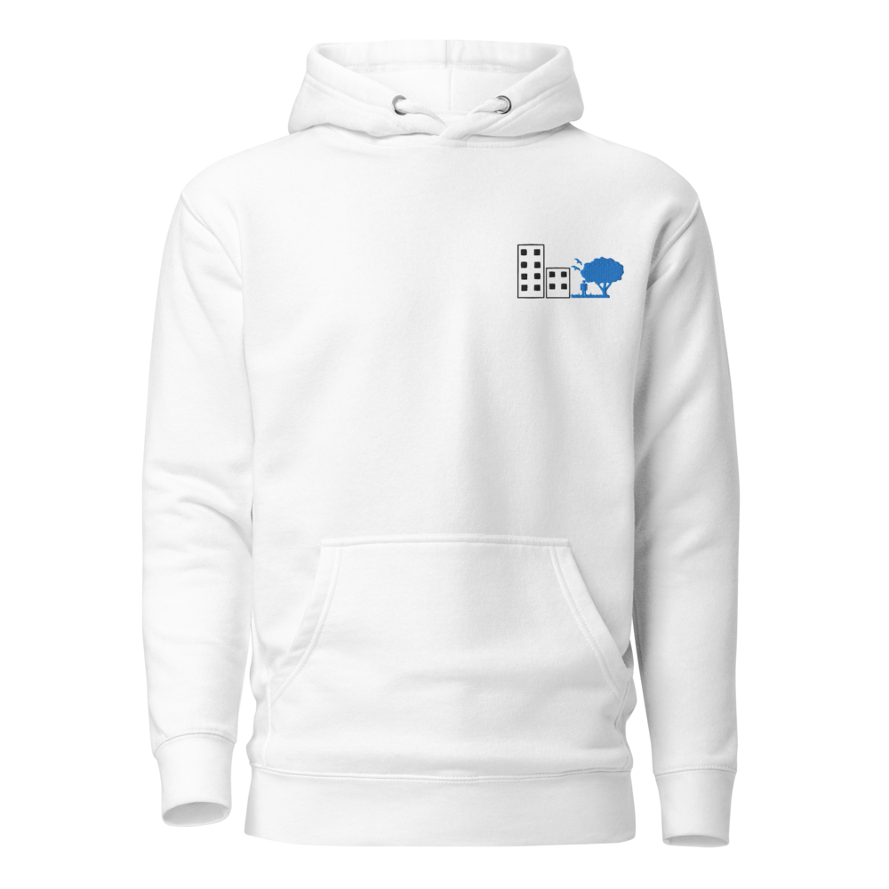 Freedom Outside City Logo Embroidery Hoodie – 65% Cotton