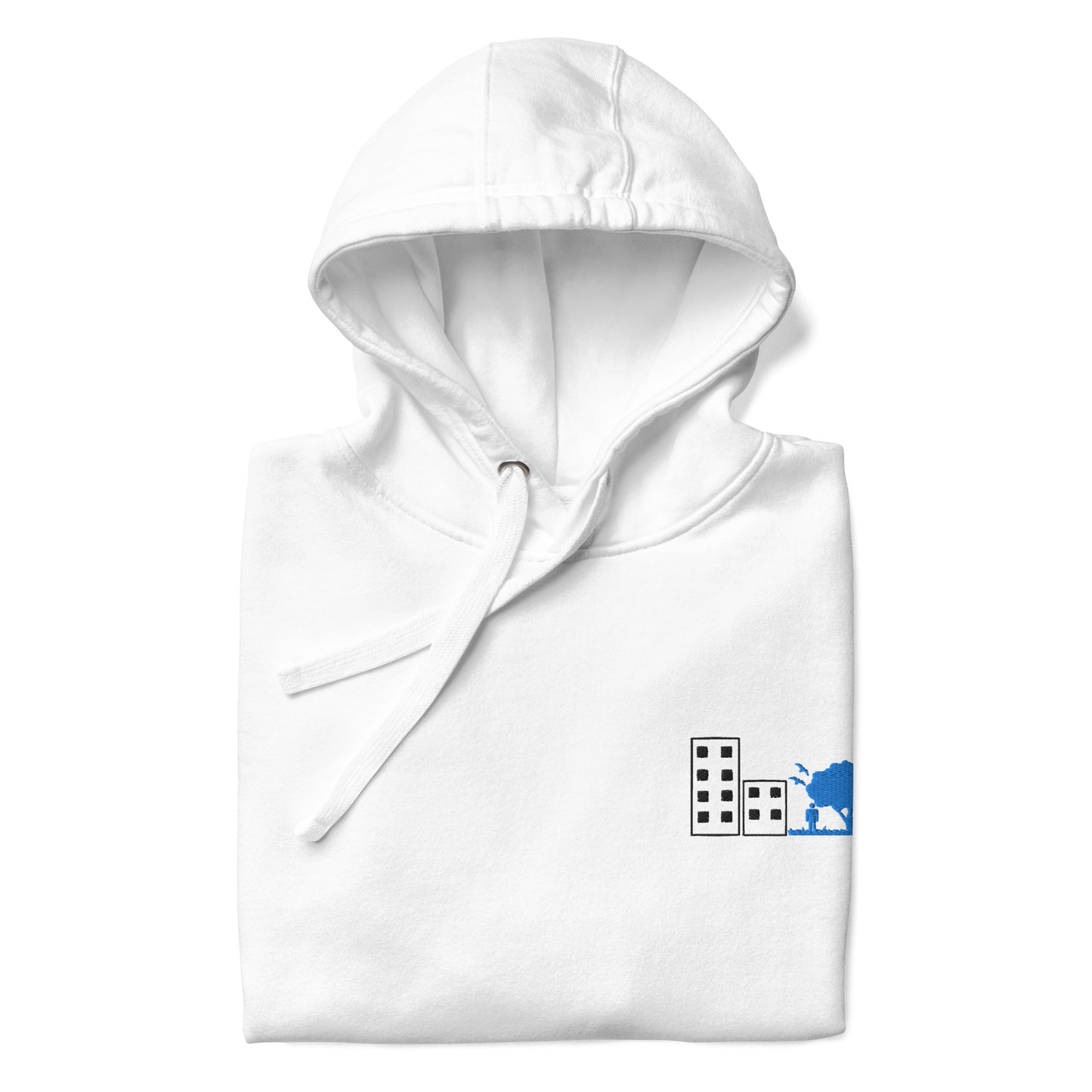Freedom Outside City Logo Embroidery Hoodie – 65% Cotton