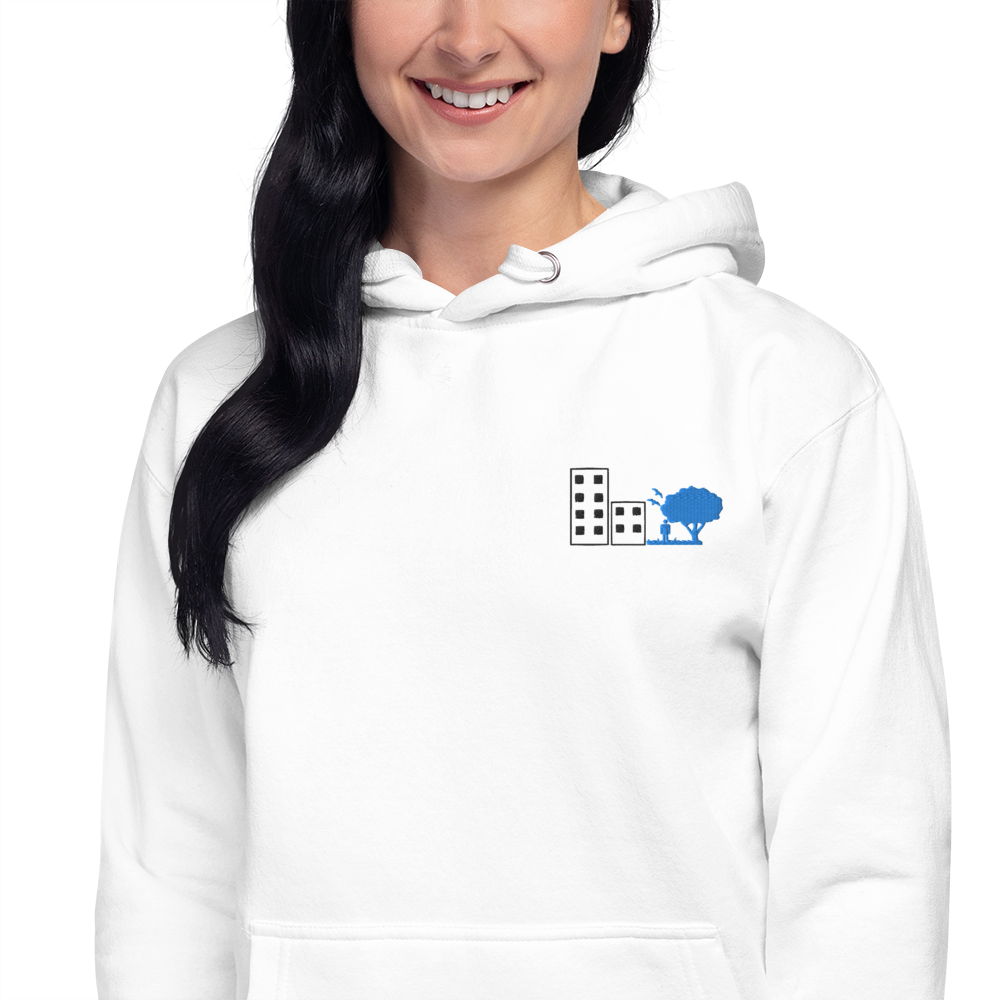 Freedom Outside City Logo Embroidery Hoodie – 65% Cotton